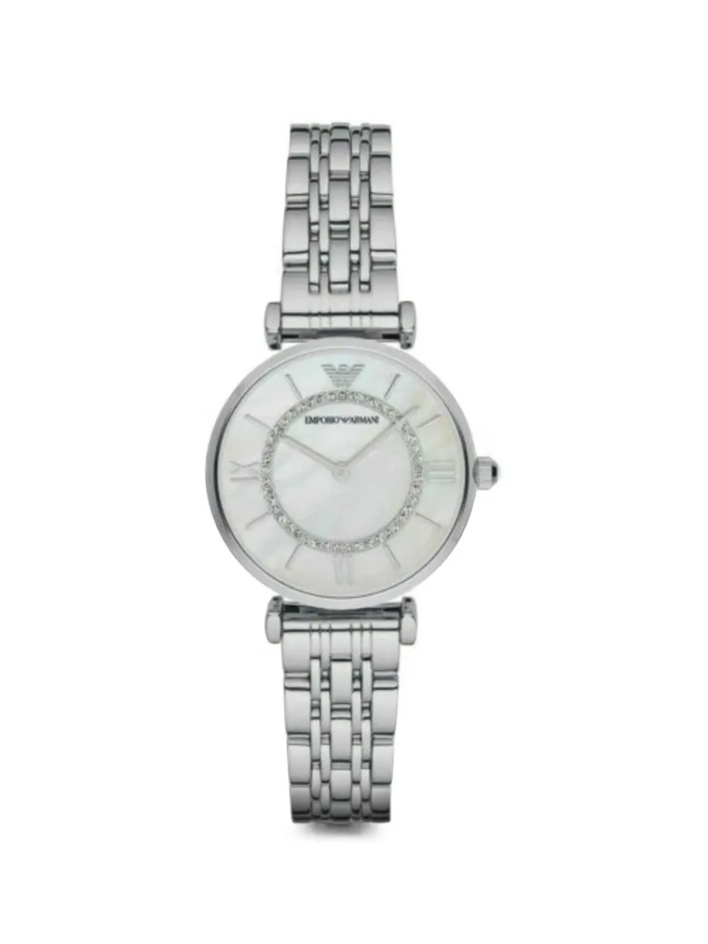 Emporio Armani Mother-of-pearl Dial 32mm Watch In White