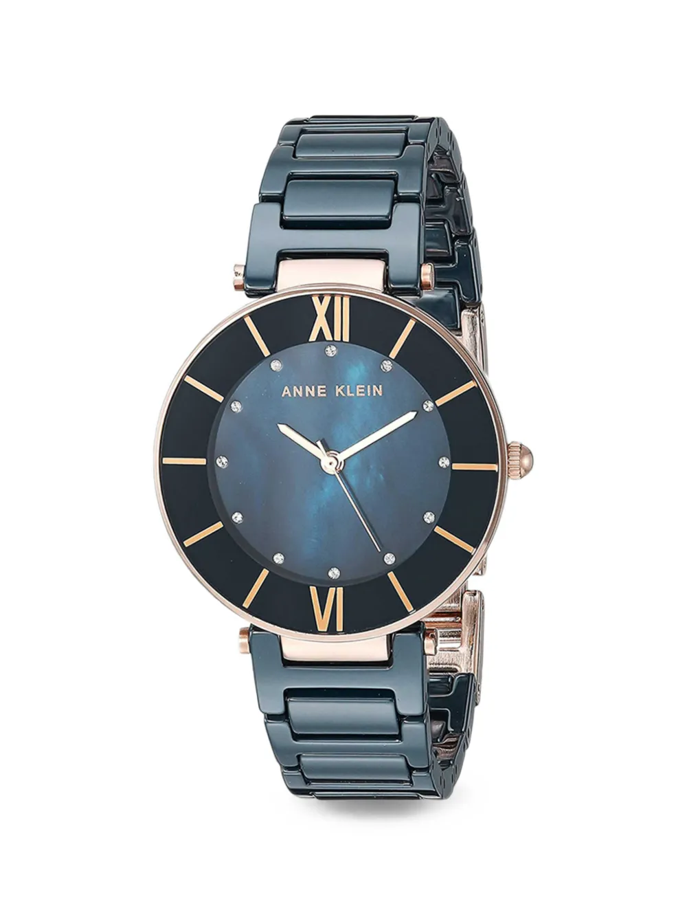 Anne Klein Classic 32mm Watch In Blue