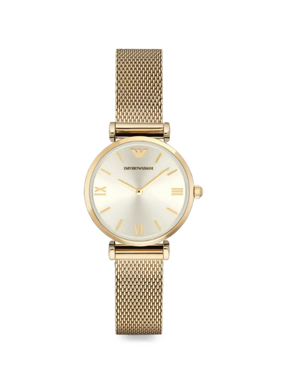 Emporio Armani Retro 32mm Watch In Silver
