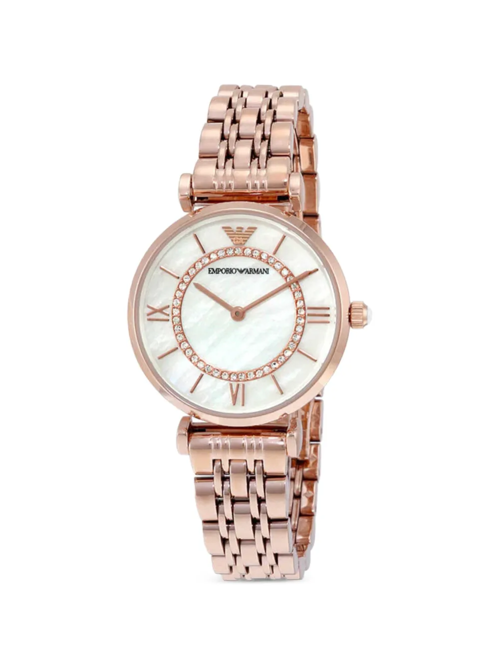 Emporio Armani Classic 32mm Watch In White
