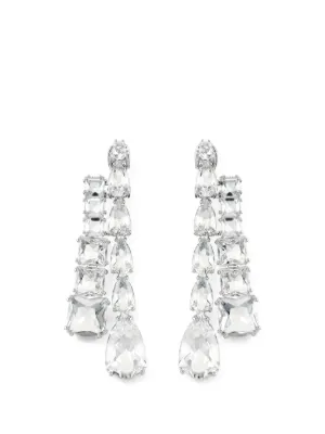 Swarovski Matrix ドロップピアス | シルバートーン | FARFETCH JP