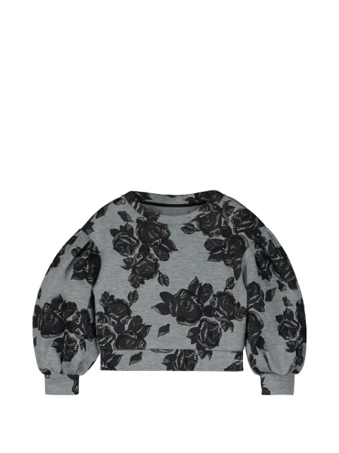 Little Creative Factory Kids sweat à fleurs imprimées