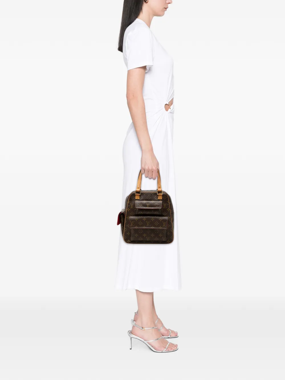 Louis Vuitton Pre-Owned 2003 Monogram Excentri Cite handbag - Marrone