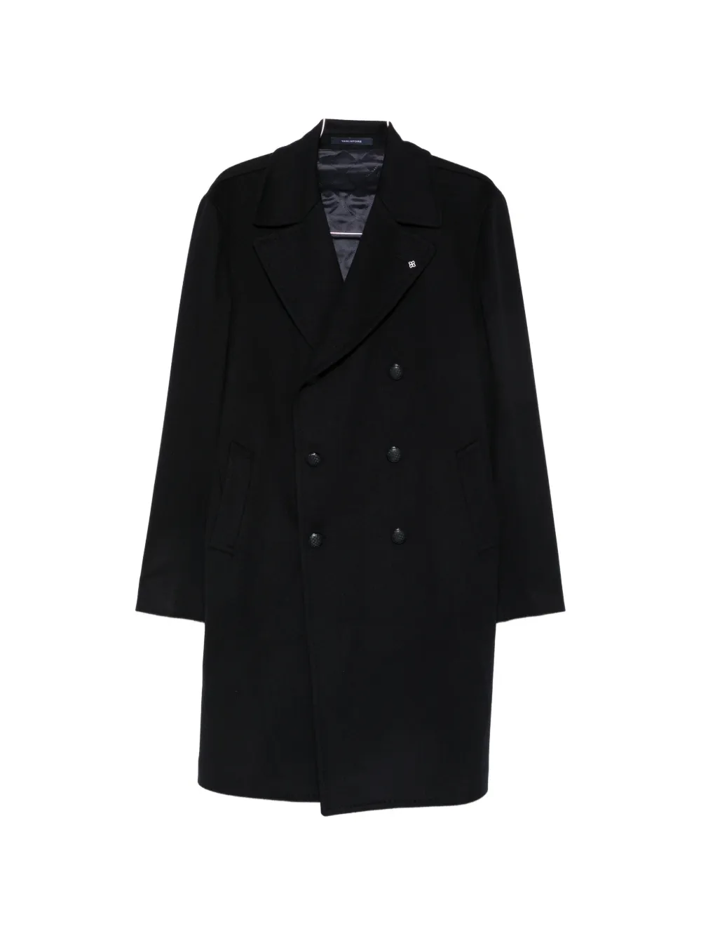 Tagliatore Arden double-breasted coat - Schwarz