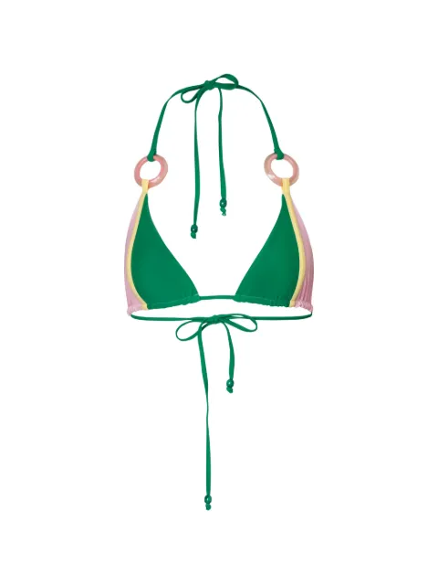 Baobab Zul ring-detail triangle bikini top