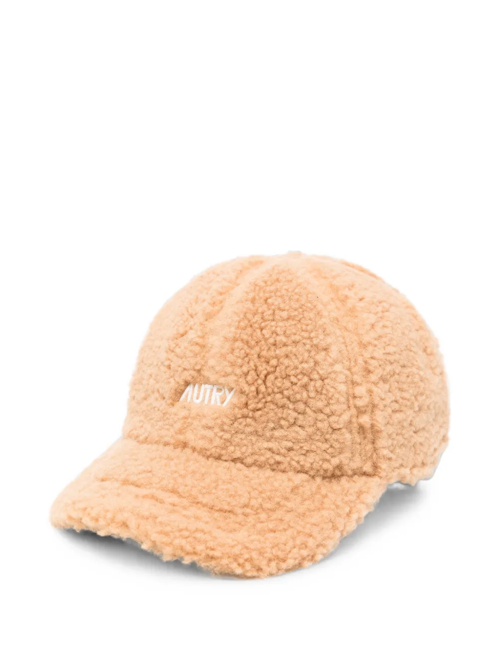 Autry logo-embroidered fleece baseball cap - Toni neutri