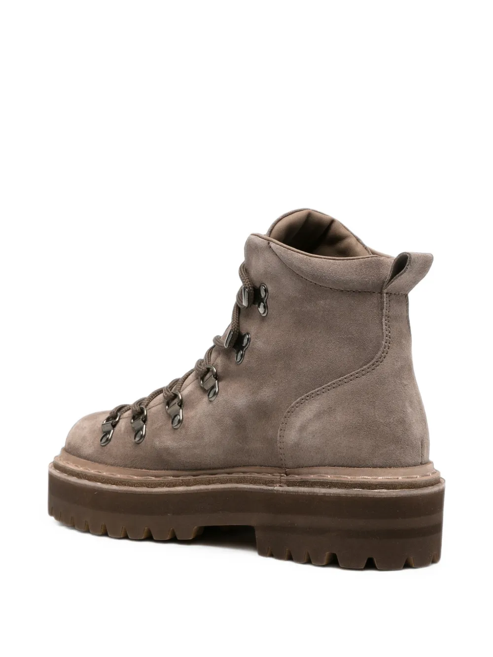 Officine Creative Blossom lace-up boots Bruin