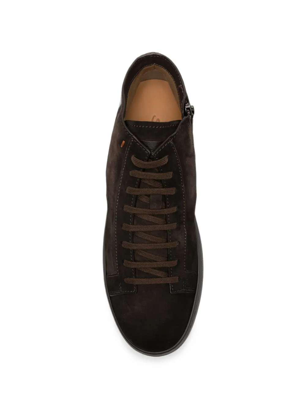 Santoni Clean Icon high-top sneakers Bruin