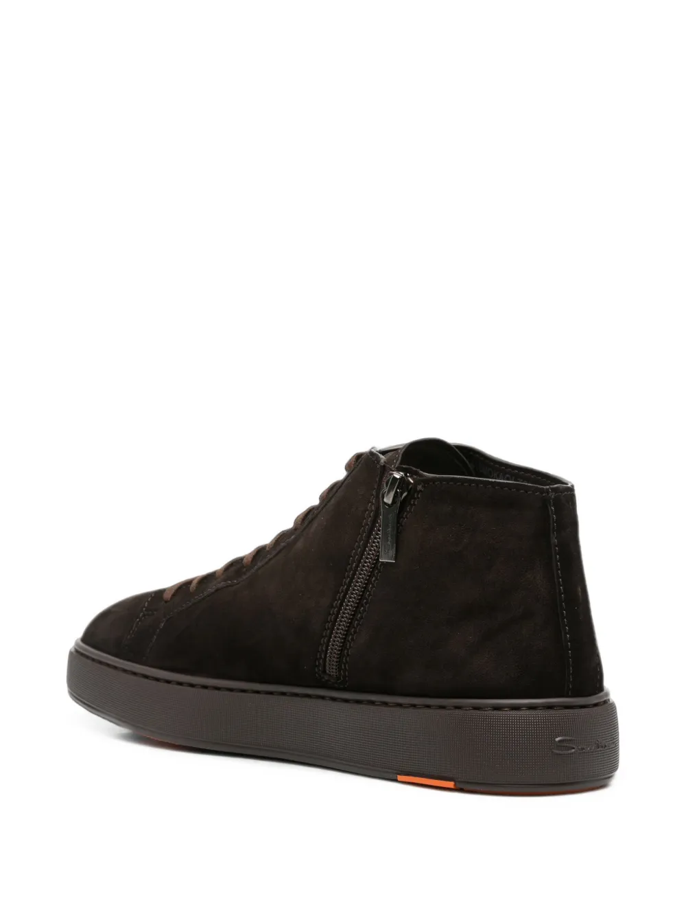 Santoni Clean Icon high-top sneakers Bruin