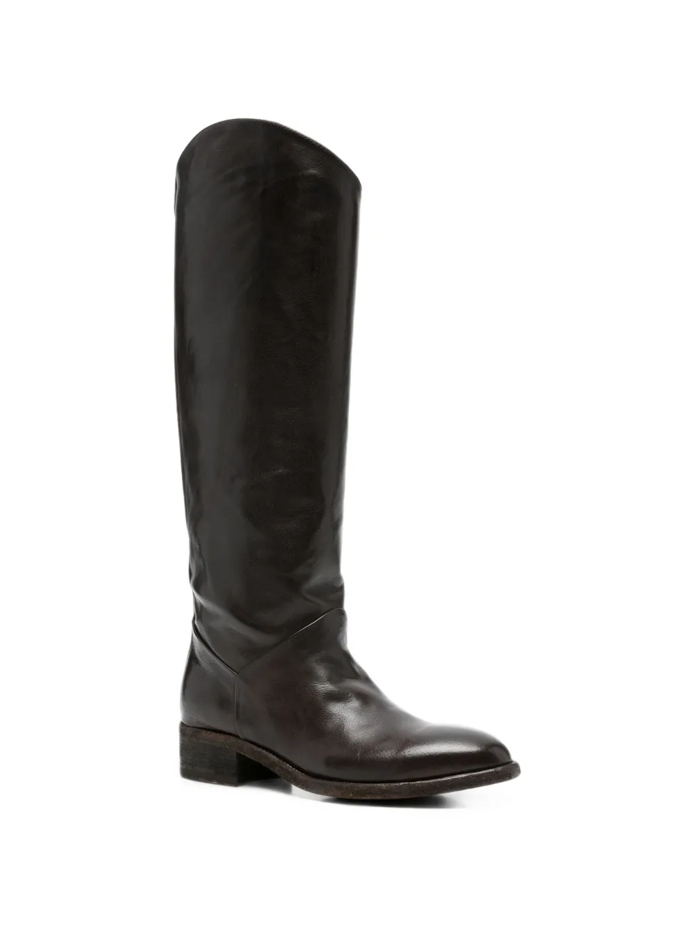 Officine Creative Seline knee-high boots Bruin