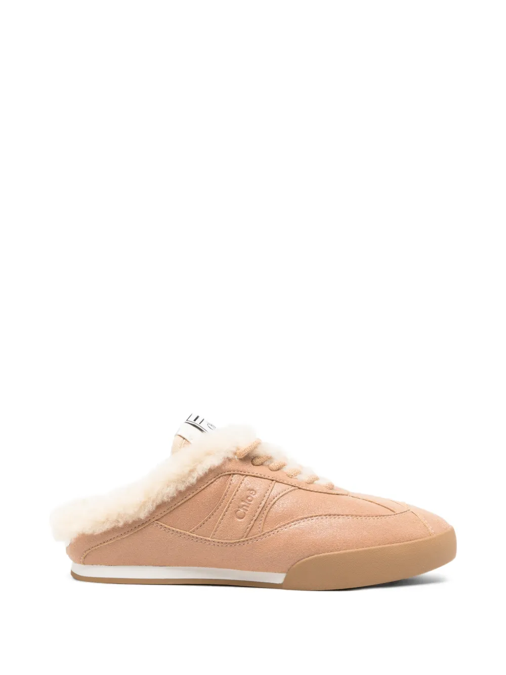 Chloé Kick shearling-lined sneakers