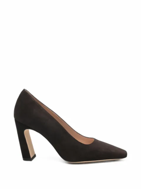 Stuart Weitzman Stassi square-toe pumps