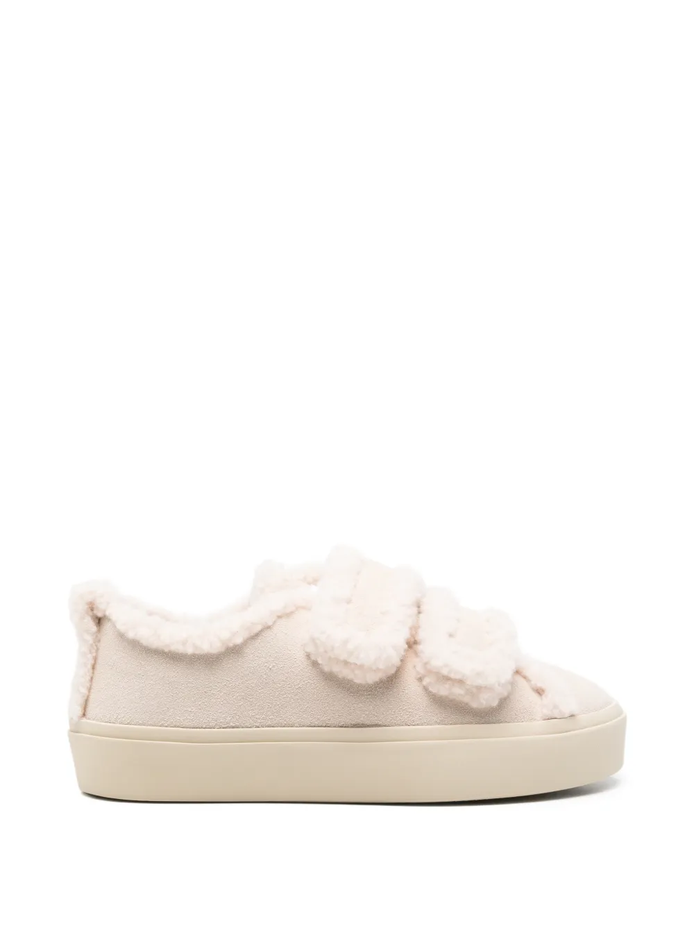 Inuikii Shearling touch-strap sneakers