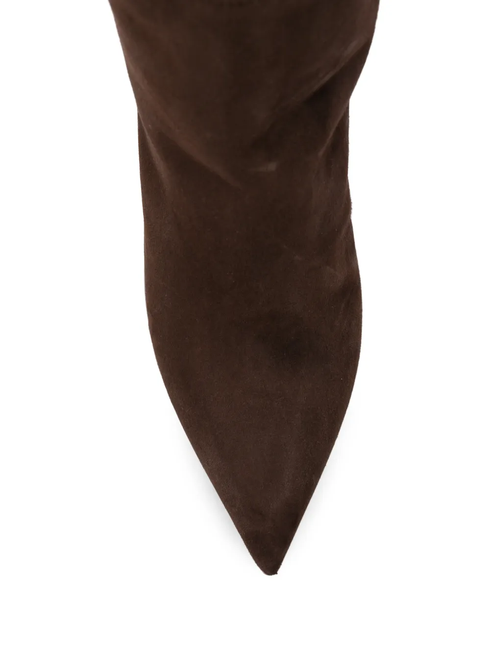 Jimmy Choo Alizze Knee Boots 85 in Brown, view 4