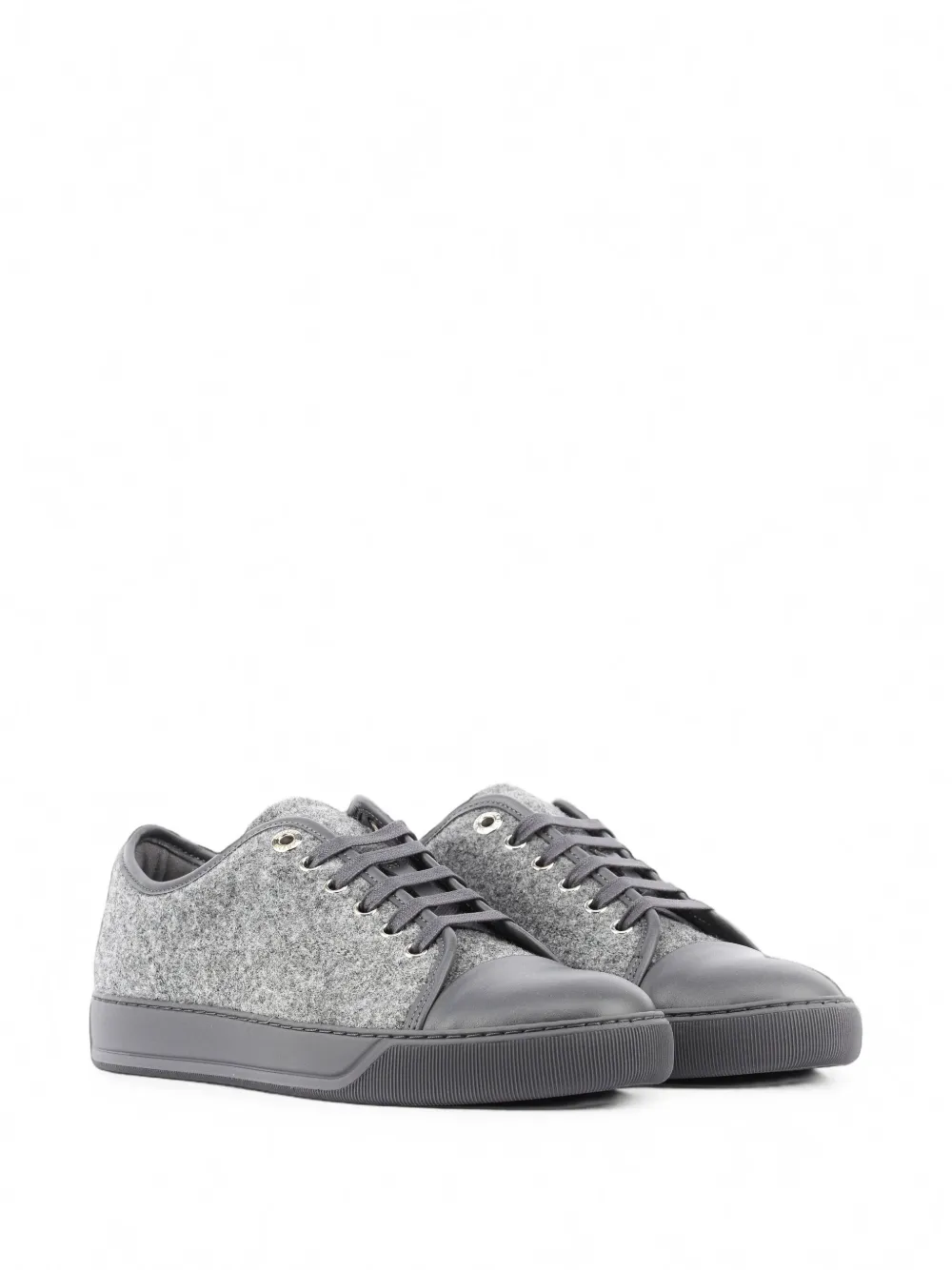 Lanvin DBB1 felt sneakers Grijs