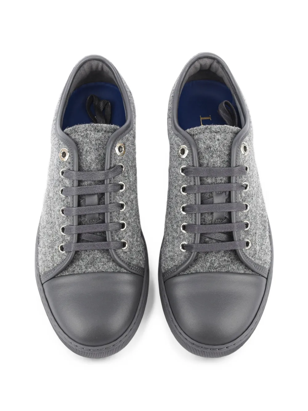 Lanvin DBB1 felt sneakers Grijs