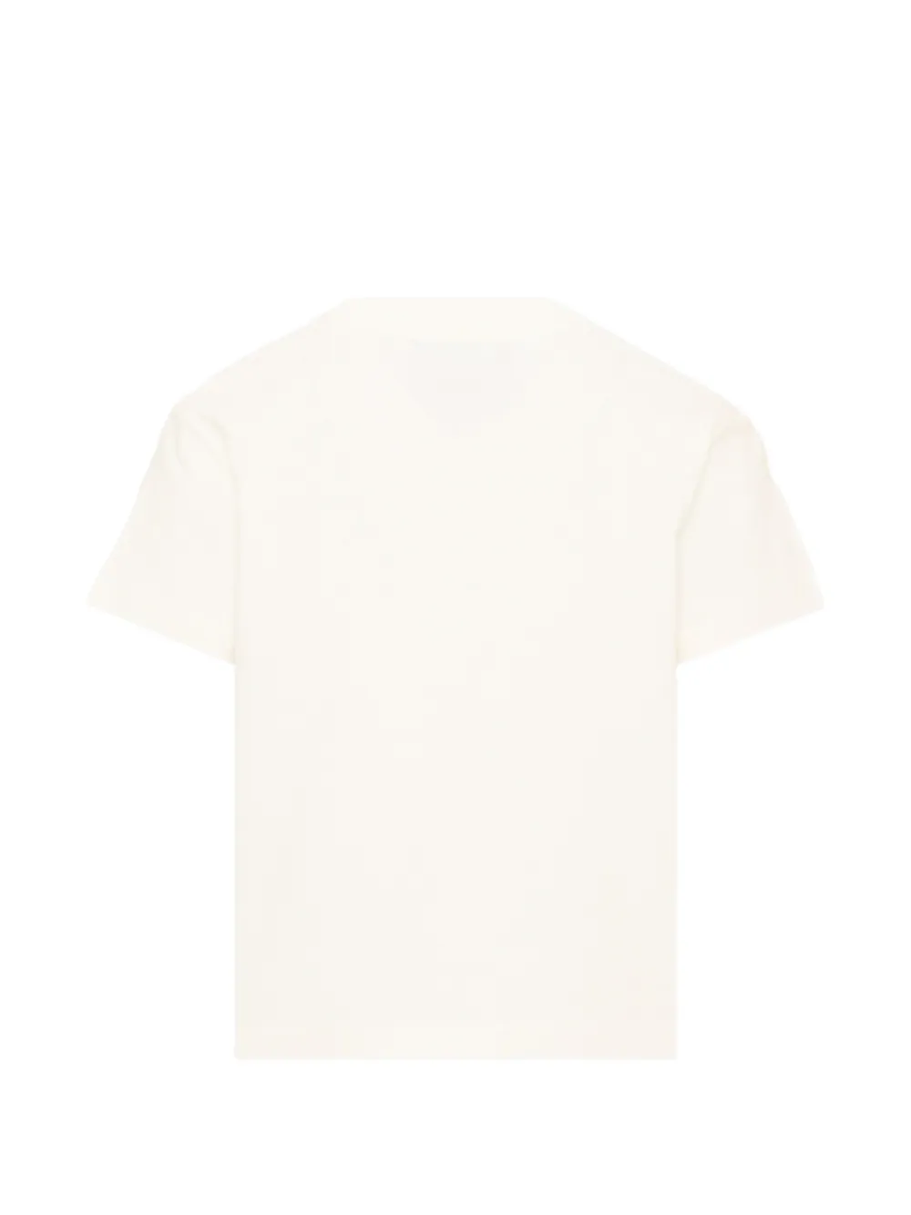 John Richmond Junior Katoenen T-shirt met tekst Wit