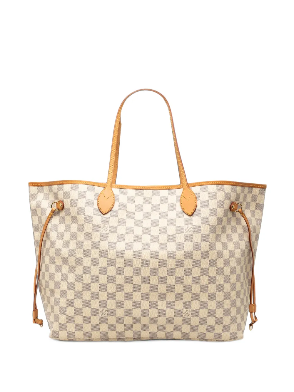 Louis Vuitton Pre-Owned 2009 Damier Azur Neverfull GM Tote Bag - Weiß
