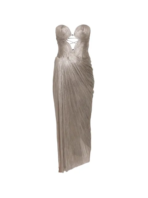 Maria Lucia Hohan cut-out lace-up maxi dress