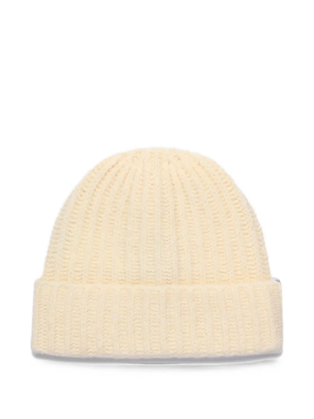Sebago Lowell ribbed-knit beanie hat - Nude