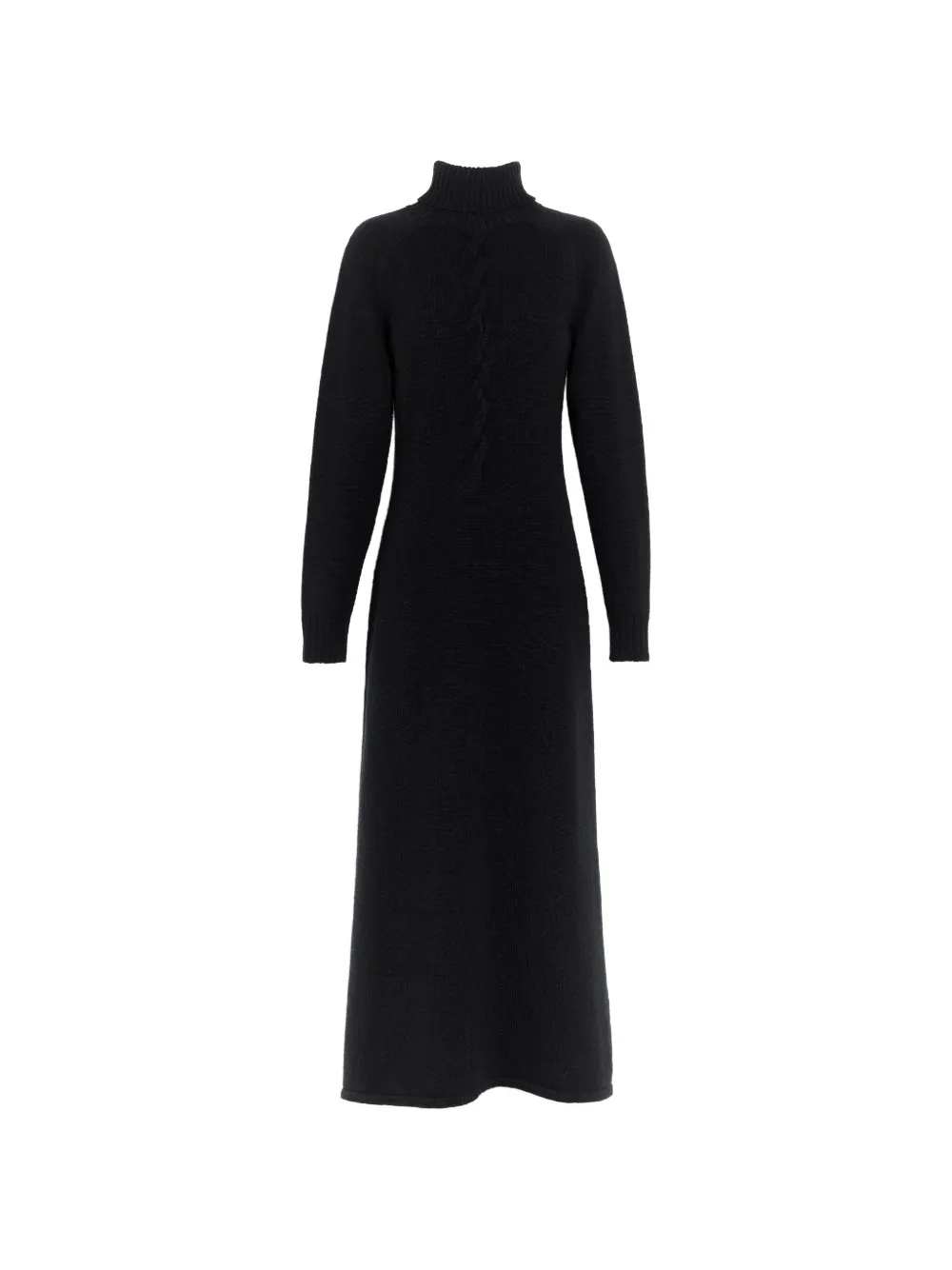 Barrie cable-knit roll-neck maxi dress