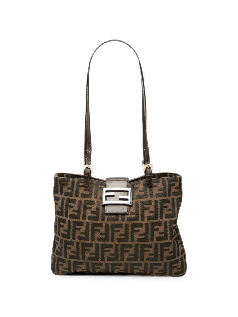 Fendi Pre-Owned 20th Century Zucca Canvas shoulder bag - Marrone