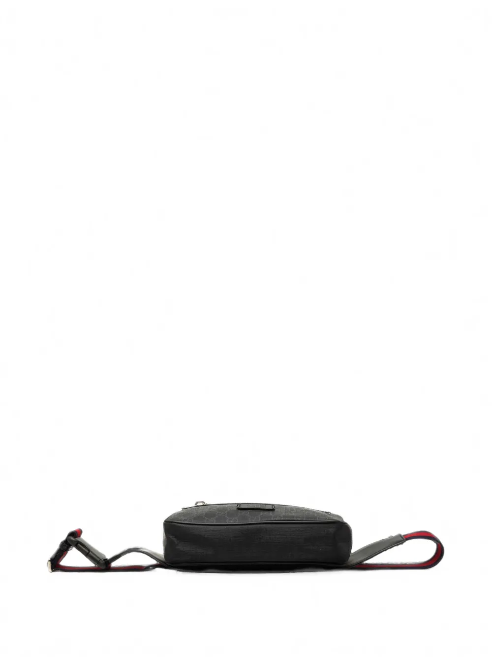 Gucci Pre-Owned 2000-2015 GG Supreme Web Night Courrier heuptas Zwart