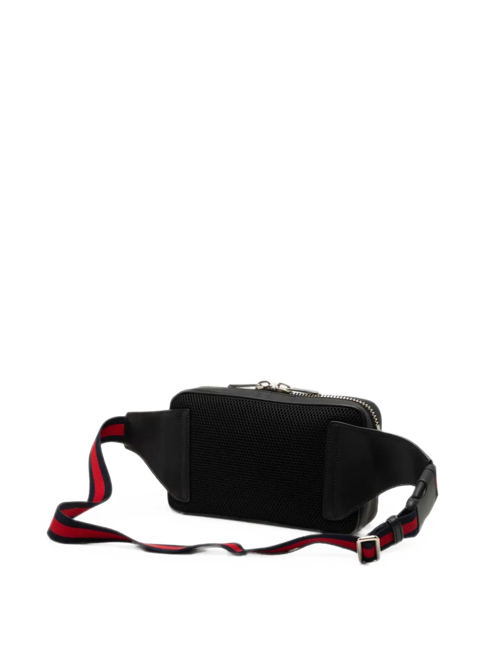 Gucci Pre-Owned 2000-2015 GG Supreme Web Night Courrier heuptas Zwart