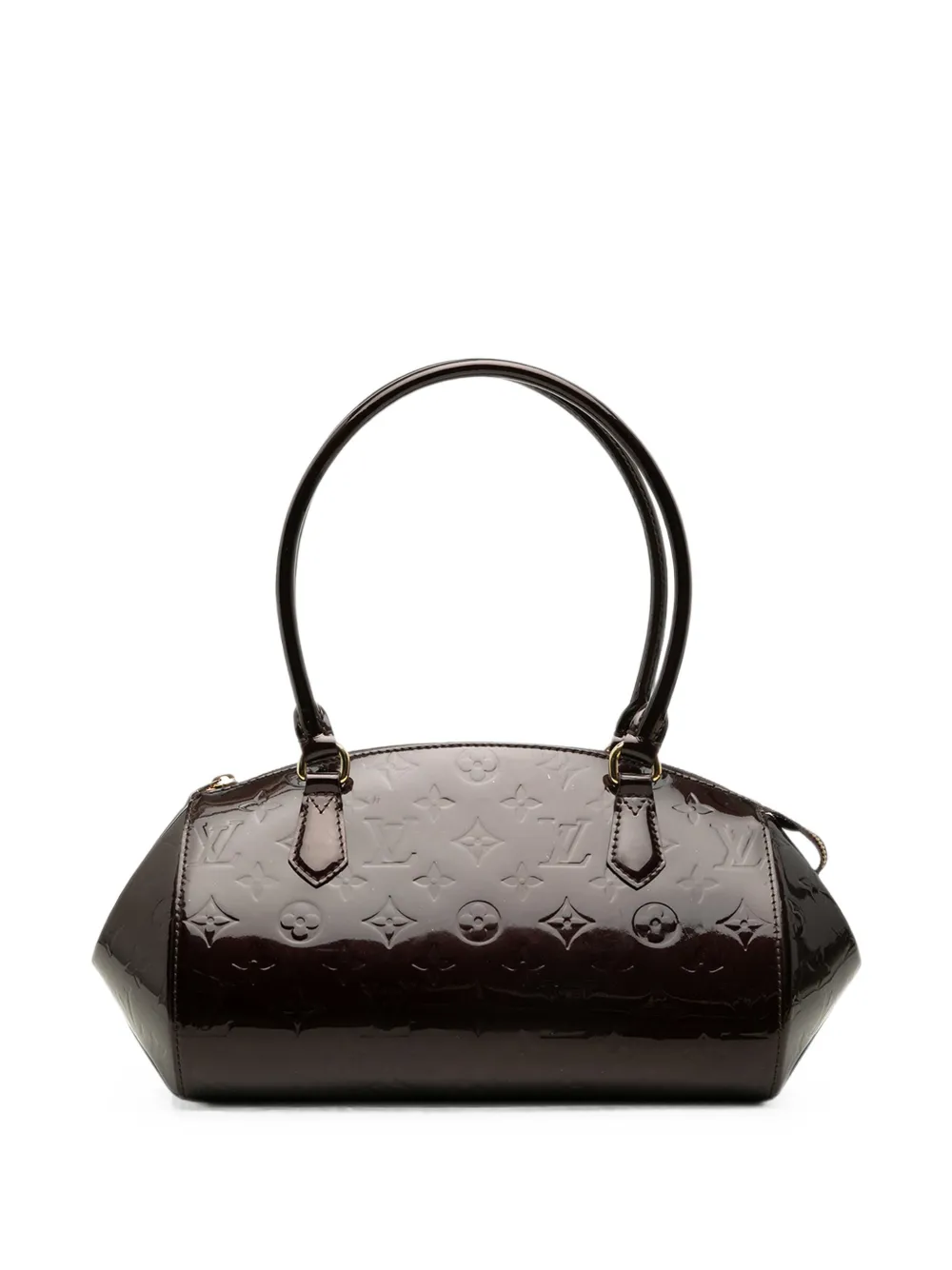 Louis Vuitton Pre-Owned Borsa a spalla Sherwood PM con monogramma in pelle Vernis 2011 - Viola