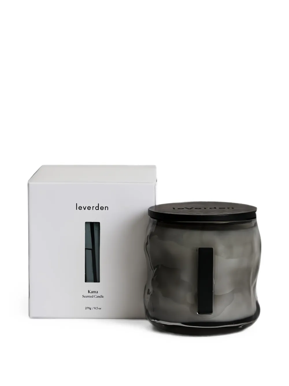 leverden Kama Bamboo Forest textured candle - Grau