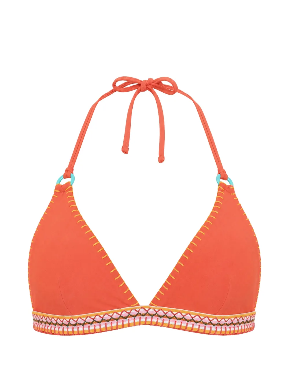 BANANA MOON Top con scollo all'americana - Arancione
