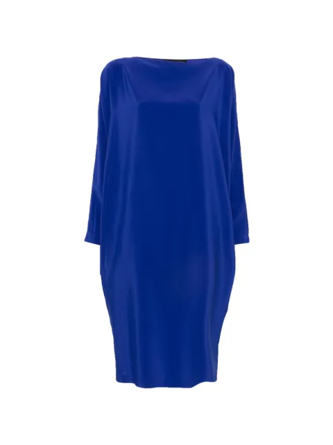 Gianluca Capannolo Margarita slit-sleeve boat-neck midi dress