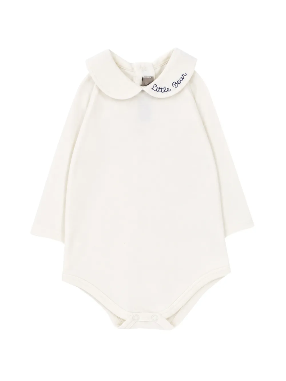 Little Bear Tutina con colletto ricamato - Toni neutri