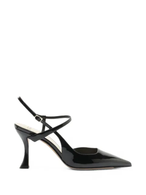 Alexandre Birman Tita Wrap leather pumps