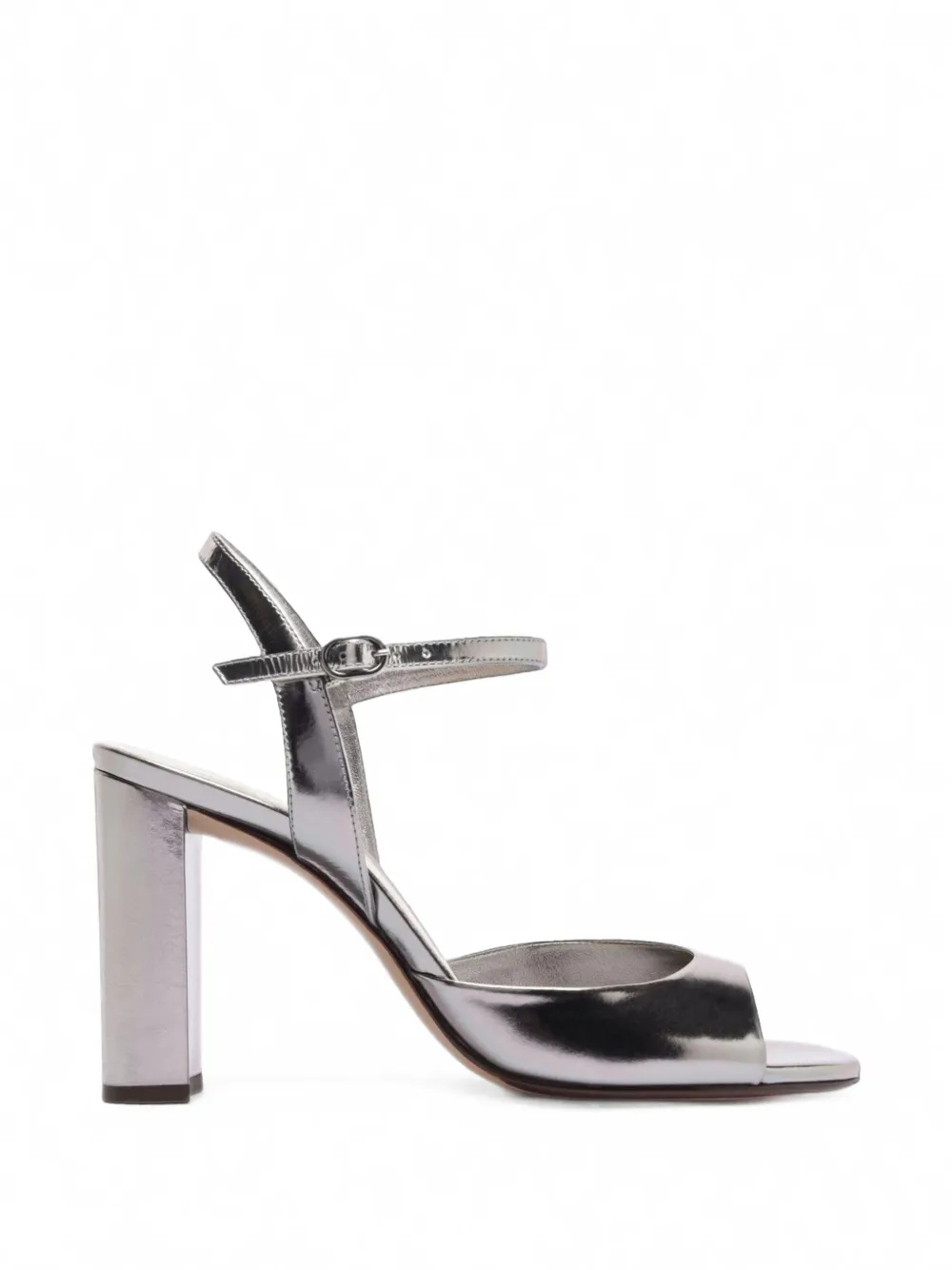 Alexandre Birman Sandali in pelle metallizzata - Argento