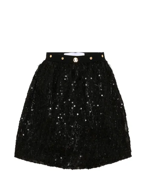 Roberto Cavalli Junior sequin-embellished skirt