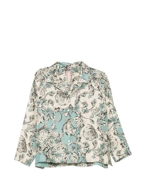Antonio Marras floral-print long-sleeve shirt