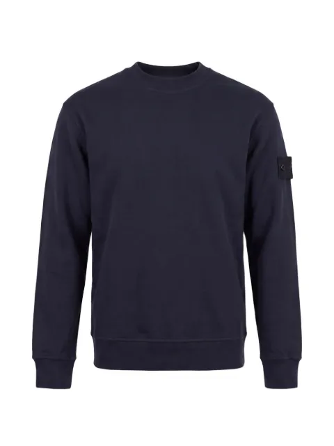 Stone Island logo-patch sweatshirt