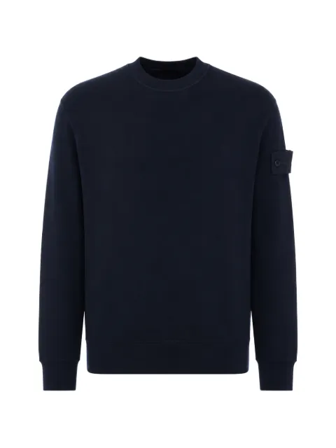 Stone Island logo-patch sweatshirt