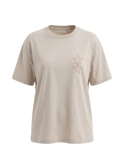 ICON DENIM star-patch t-shirt