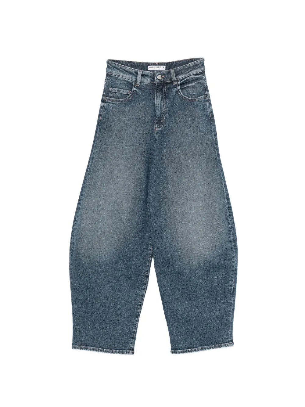 ICON DENIM Ginny wide-leg jeans - Blu
