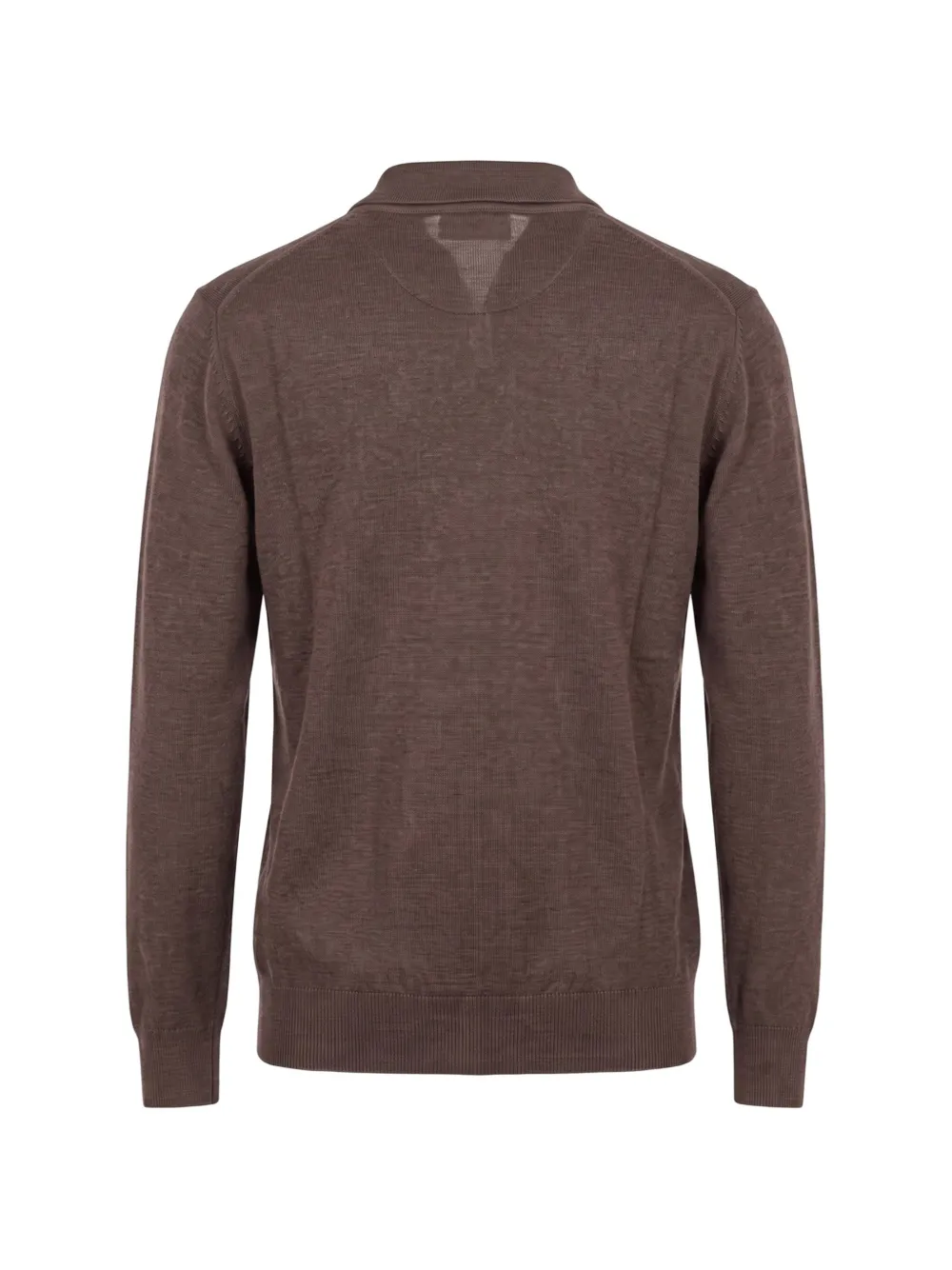 Altea Poloshirt met knoopsluiting Bruin