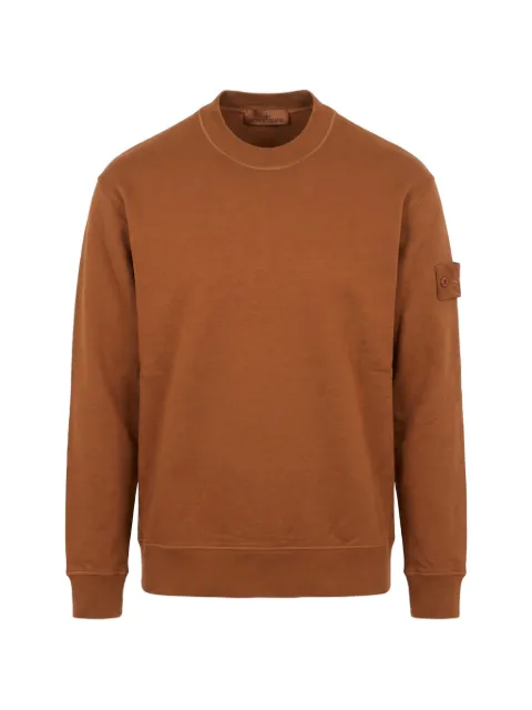 Stone Island logo-patch sweatshirt