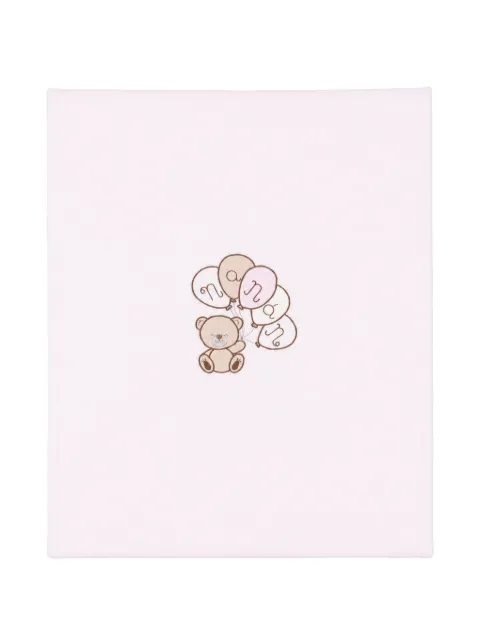 NANAN frazada con oso bordado