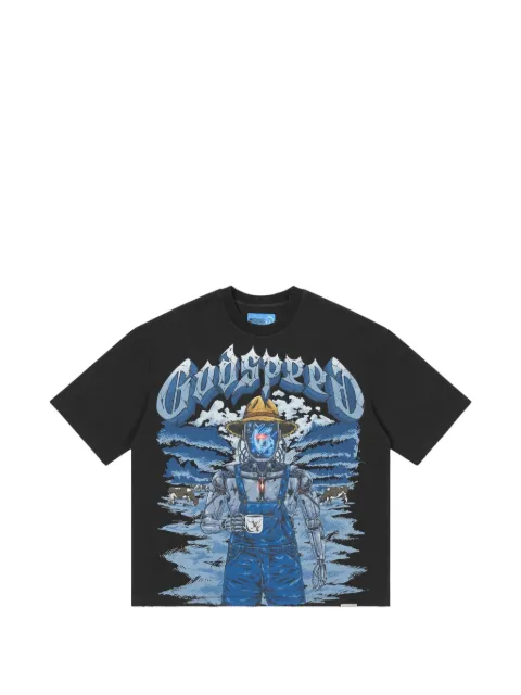 GODSPEED Aura Farm II graphic-print T-shirt