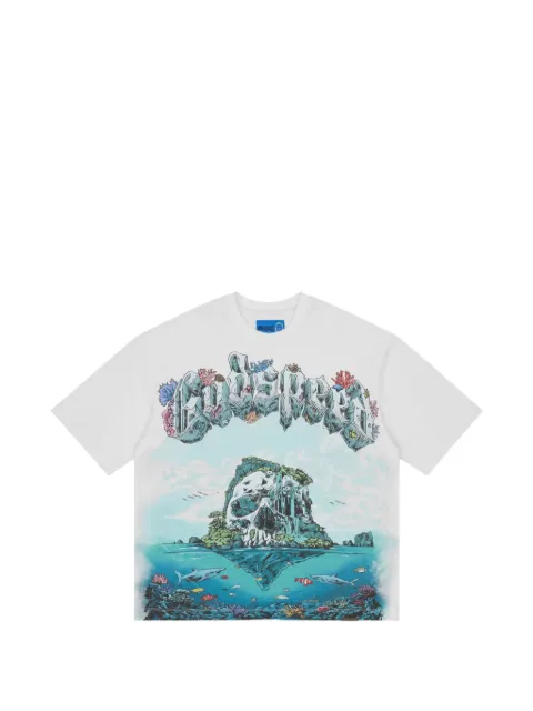 GODSPEED Island II graphic-print T-shirt