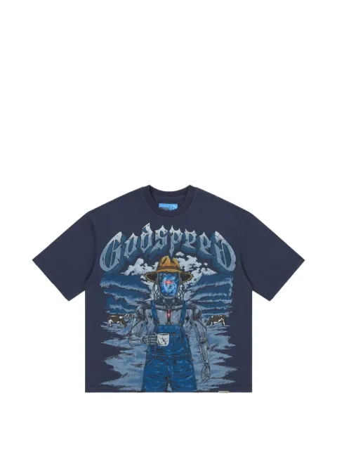 GODSPEED Aura Farm II graphic-print T-shirt