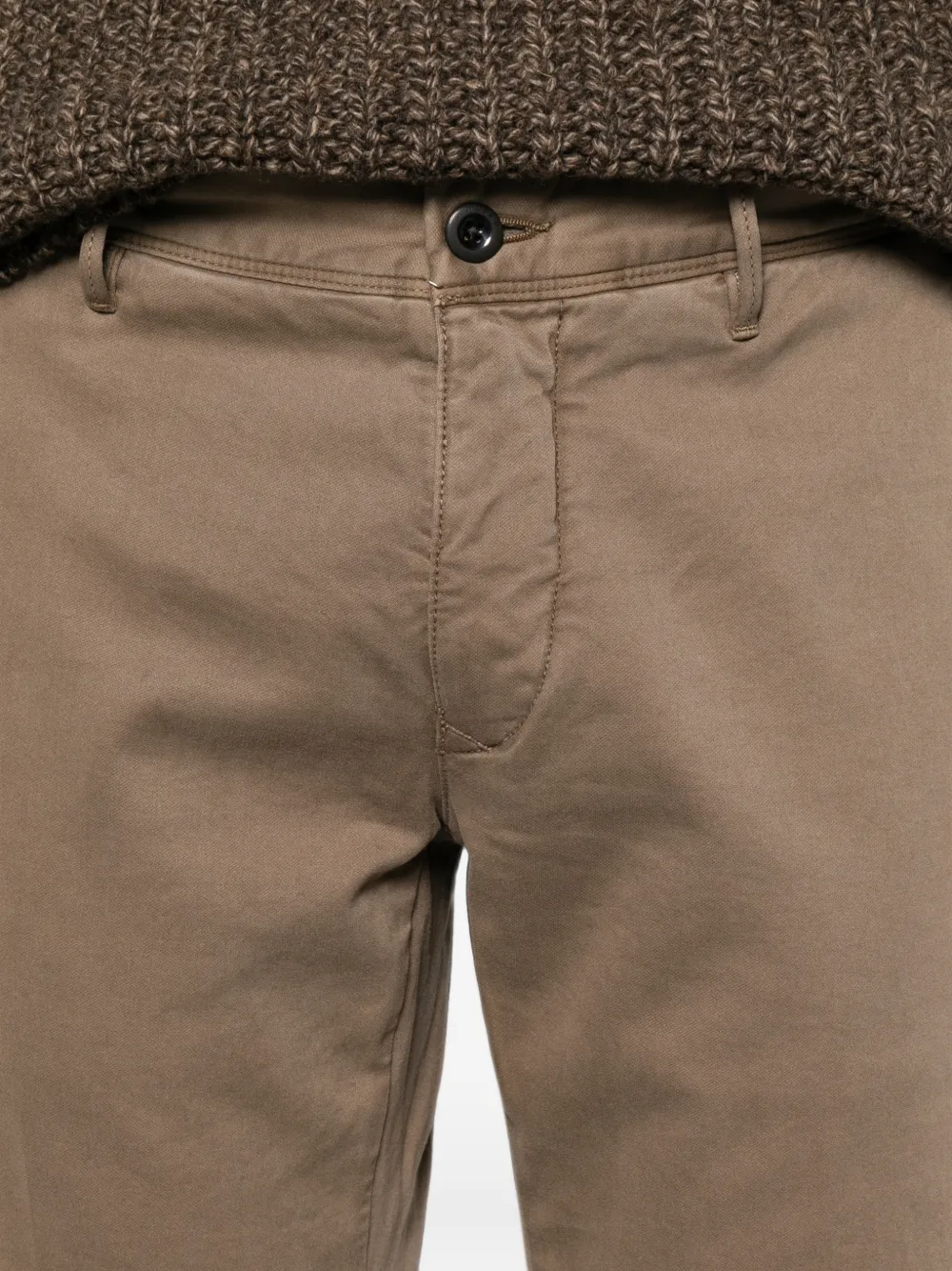Incotex Straight chino Bruin