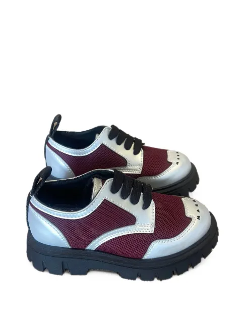 Marni Kids zapatos derby a paneles