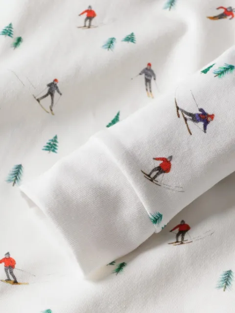 Petite Plume pijama con estampado gráfico